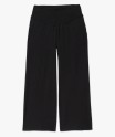 Pantalon de grossesse en maille froissée à taille smockée